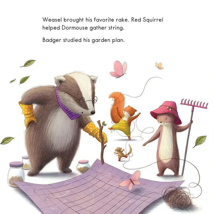 0007-4-Badger'S Perfect Garden Paperback Picture Book(10)