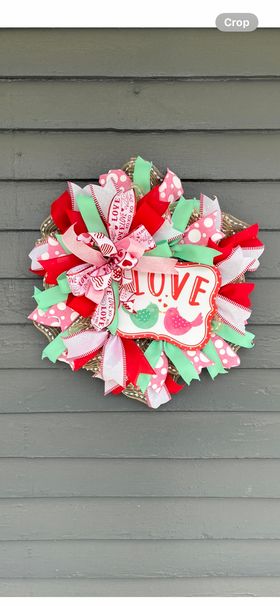 712-161-Love Birds Valentine Wreath(45)