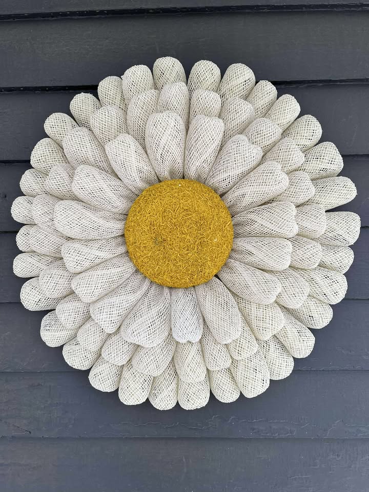 712-226-Summer Daisy Wreath(78)