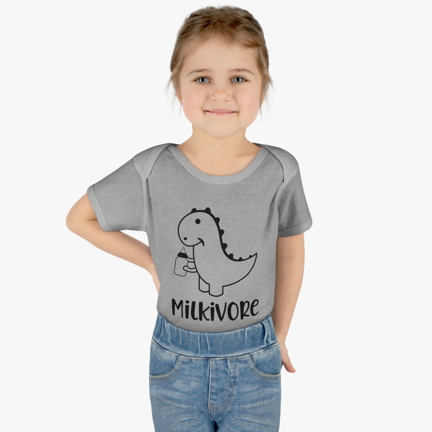 Milkivore Infant Baby Rib Bodysuit