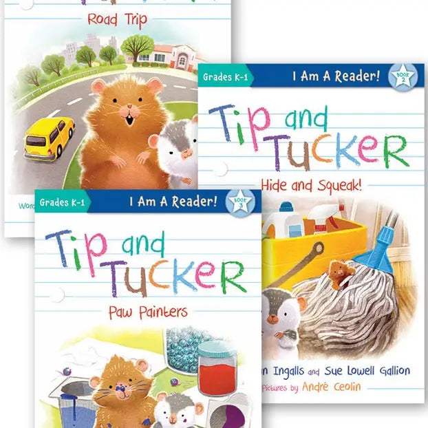0007-17-Tip and Tucker: A Beginning Reader Series Kindergarten - 1st(4.99)
