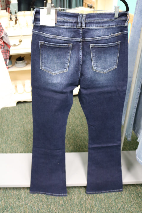 104349-KanCan Dark Wash Skinny Bootcut Jeans(62)