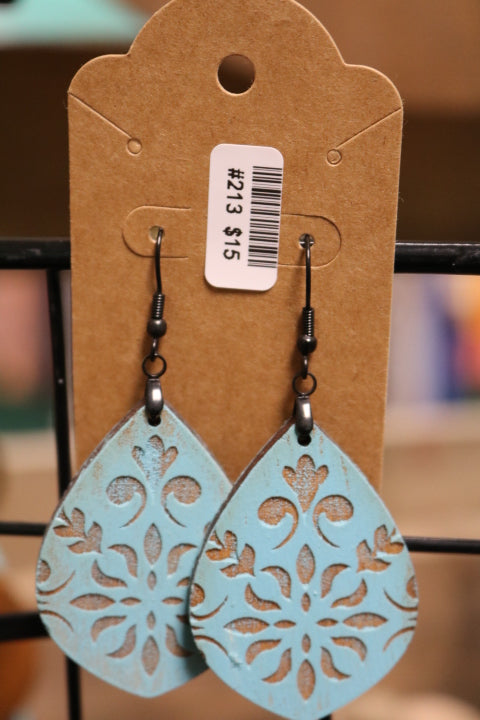 213-135-Wooden Earrings(15)