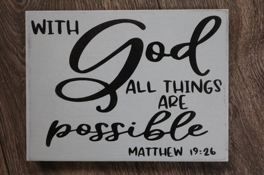 124423-WIth God Rustic Wood Sign(14)