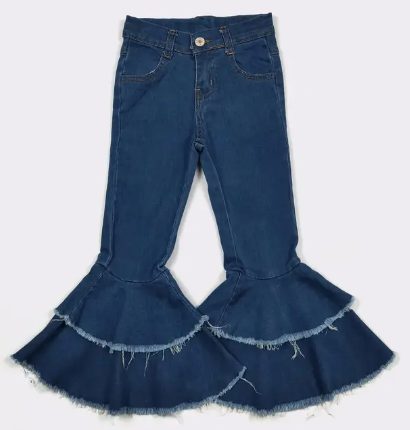 104364-Toddler Girl Blue Jean Denim Flares(30)