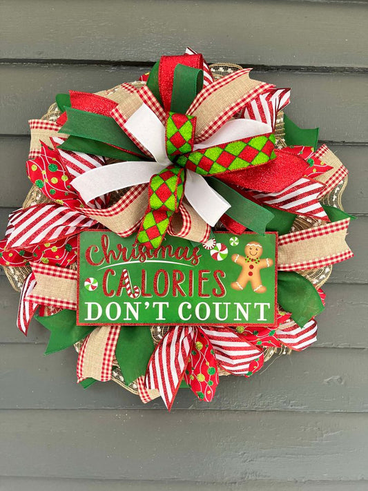 712-206-Green gingerbread Christmas wreath(40)