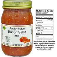 Amish Fresh Made Salsa-Bacon Mild(10)