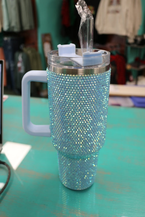 10440-40 oz Rhinestone Tumbler(45)