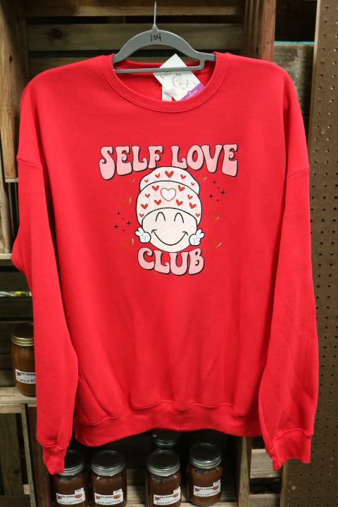 104SPS3-Self Love Club Sweatshirt(45, 48)