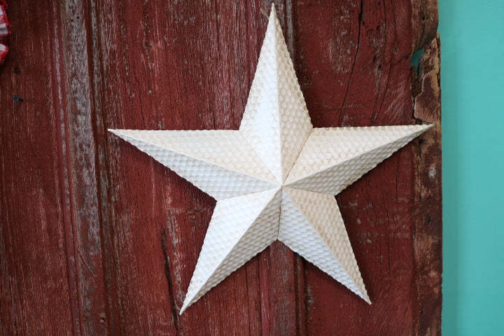 303-322-Cream/Antiqued Metal Star(9.99)