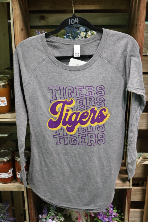 104SPLS6-Tigers, Tigers LS Top(34,36,38)