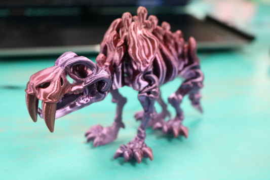 104-397-3D Printed Skeleton Sabertooth Tiger-100%(15)