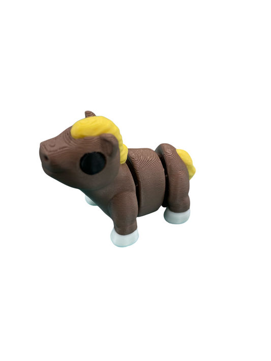 300025-3D Printed Baby Horse(5)