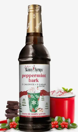 Skinny Syrup Peppermint Bark(10)