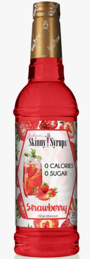 Skinny Syrup Sugar Free Strawberry(10)