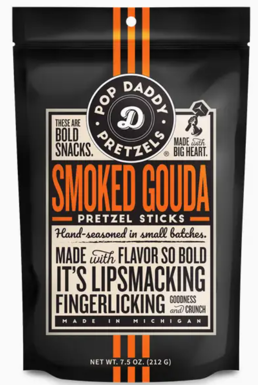 Pop Daddy Smoked Gouda Pretzel(6)