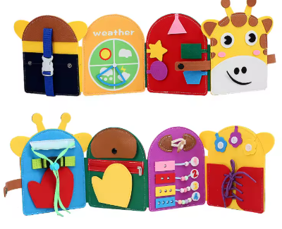104kidG-Giraffe Soft Play Book(20)
